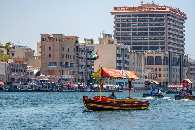 Explore the Backstreets of Old Dubai with an Insider - Crossing the Creek by wooden abra