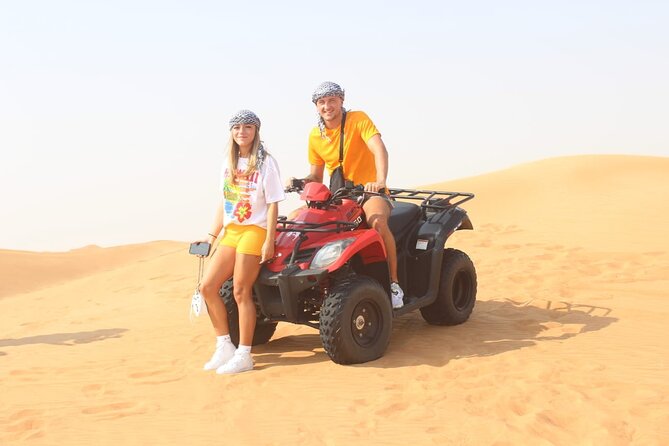 Extreme Quad Driving Adventure Tour - A fast morning route from Dubai to the desert