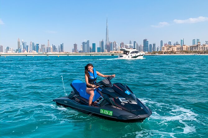 Fastest Jet Ski with Dubai Skyline, Burj Al Arab Views and Juice - Starting at Jumeirah’s Fishing Harbour