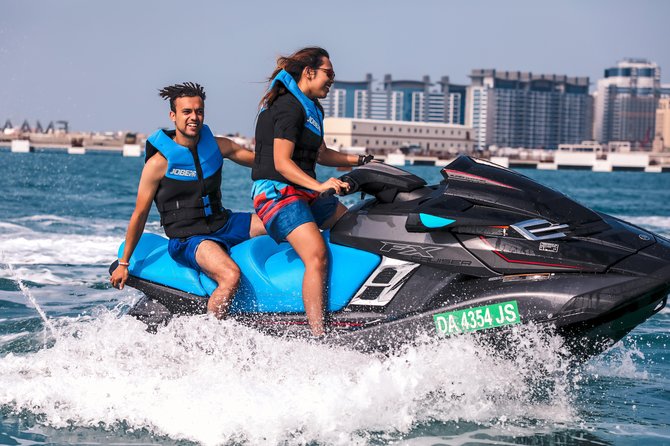 Fastest Jet Ski with Dubai Skyline, Burj Al Arab Views and Juice - Weather, timing, and cancellation details