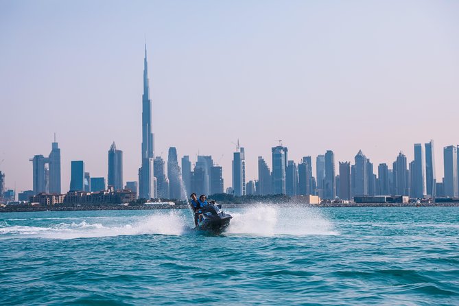 Fastest Jet Ski with Dubai Skyline, Burj Al Arab Views and Juice - The safety briefing comes first