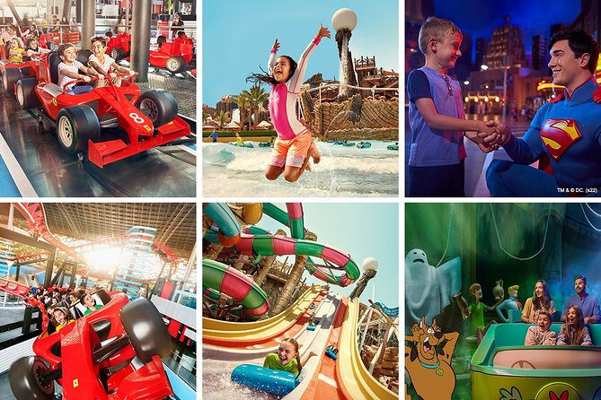 Ferrari World Abu Dhabi Admission Tickets (optional) - Formula Rossa and Flying Aces: Check Before You Go