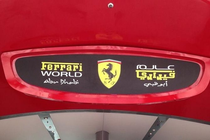 Ferrari World Abu Dhabi Admission Tickets (optional) - Where the Ticket Value Can Slip