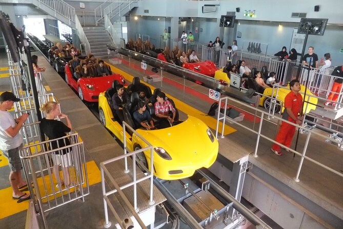 Ferrari World Abu Dhabi Ticket - Family rides and slower moments