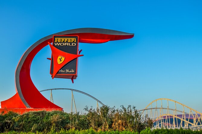 Ferrari World Abu Dhabi Ticket - Ferrari cars, racing displays, and brand history