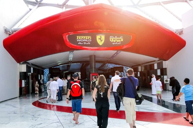 Ferrari World Abu Dhabi Ticket - Transfer, arrival, and practical costs