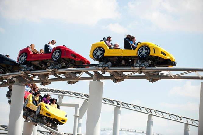 Ferrari World Entrance ticket - Family rides and the best age mix