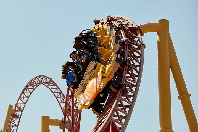 Ferrari world & Warner bros. parks with transfer from Dubai - Ferrari World: five hours of speed and Ferrari style