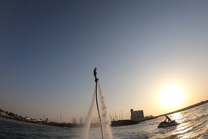 Flyboard Experience - Practical preparation for Po Marinas Harbor