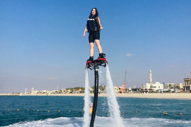 Flyboard Experience in Dubai - 30min - Why the 5-meter water depth matters