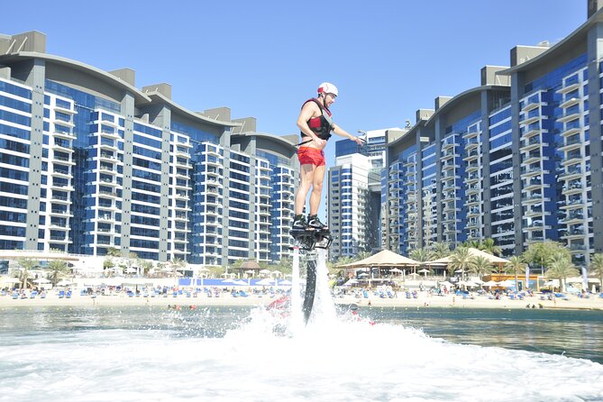 Flyboard in Dubai - Learning to fly behind DUKES THE PALM