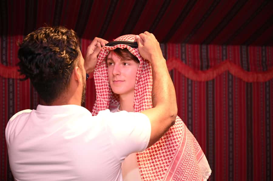 From Abu Dhabi: Dune Bashing Desert Safari - An Arabian Camp Dinner and Live Shows