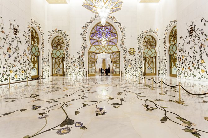 From Dubai: Abu Dhabi City Sightseeing & Sheikh Zayed Mosque - Ferrari World: an iconic roof and a quick camera stop