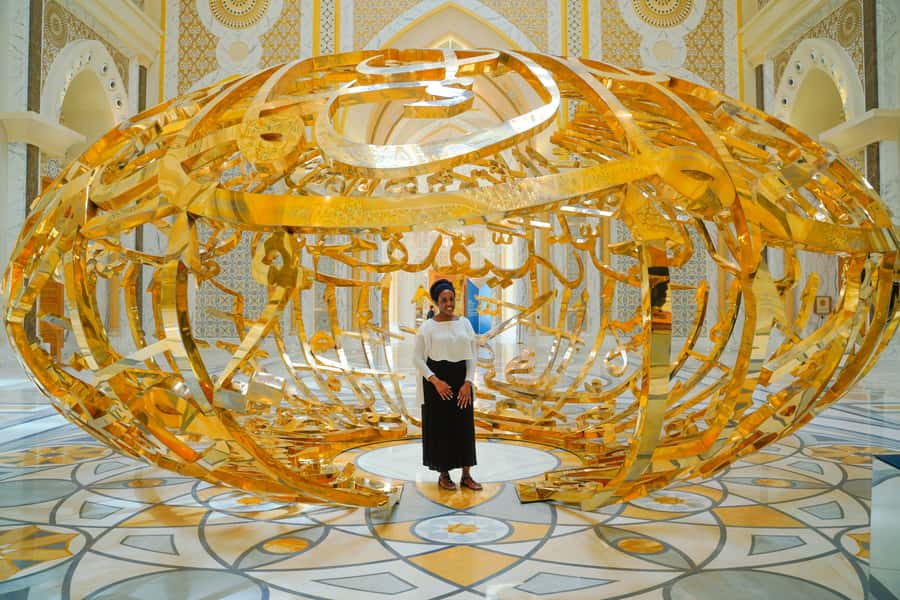 From Dubai: Abu Dhabi Premium Full-Day Sightseeing Tour - Qasr Al Watan: a palace with a public purpose