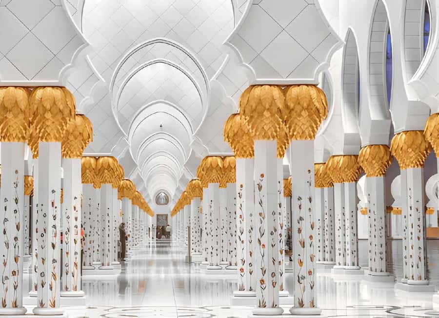 From Dubai: Full-Day Abu Dhabi Tour with Sheikh Zayed Mosque - Entering Sheikh Zayed Mosque