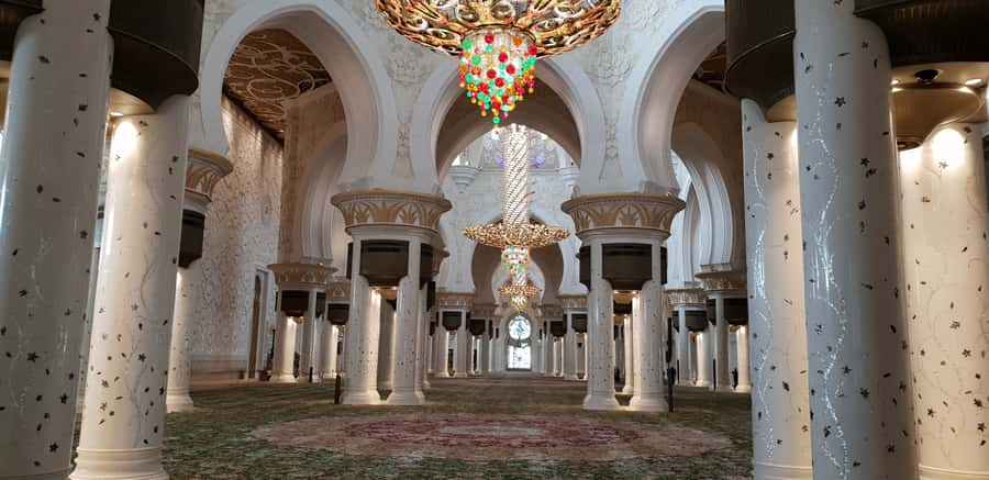 From Dubai: Full Day City Tour, Grand Mosque, Qasr Al Watan - Presidential Palace photo stop
