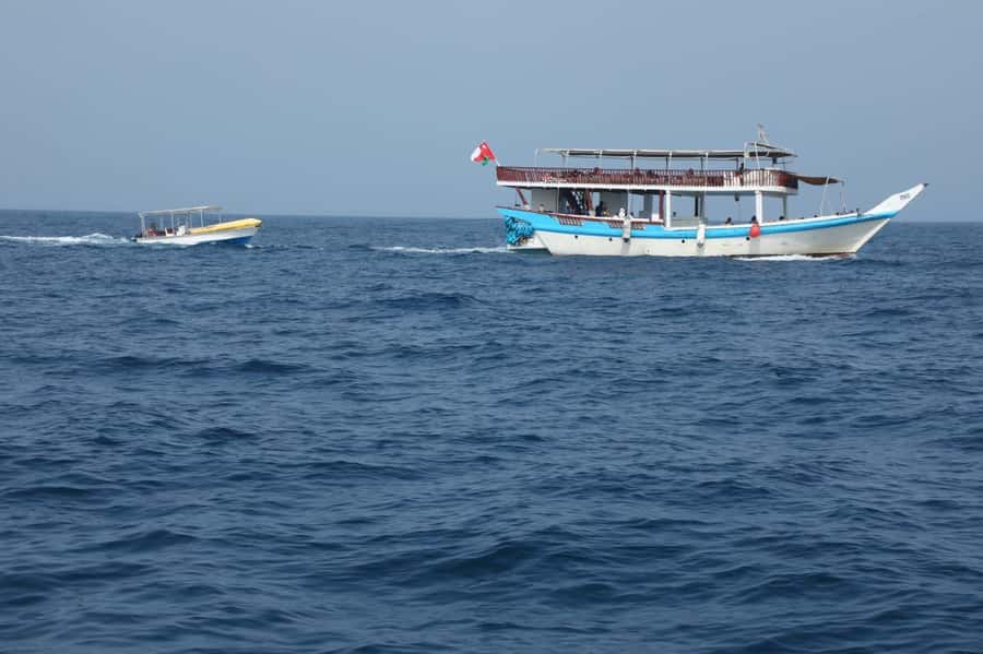 From Dubai/Sharjah/RAK: Dibba Musandam Trip & Dhow Cruise - Swimming, snorkeling, and the water sports