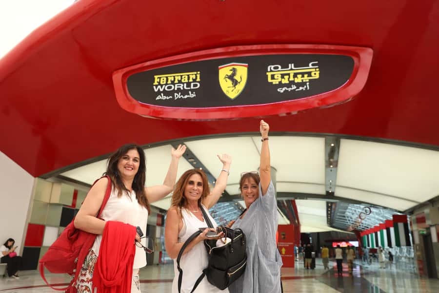 From Dubai: Sheikh Grand Zayed Mosque & Ferrari World Trip - Dress rules that can decide mosque entry