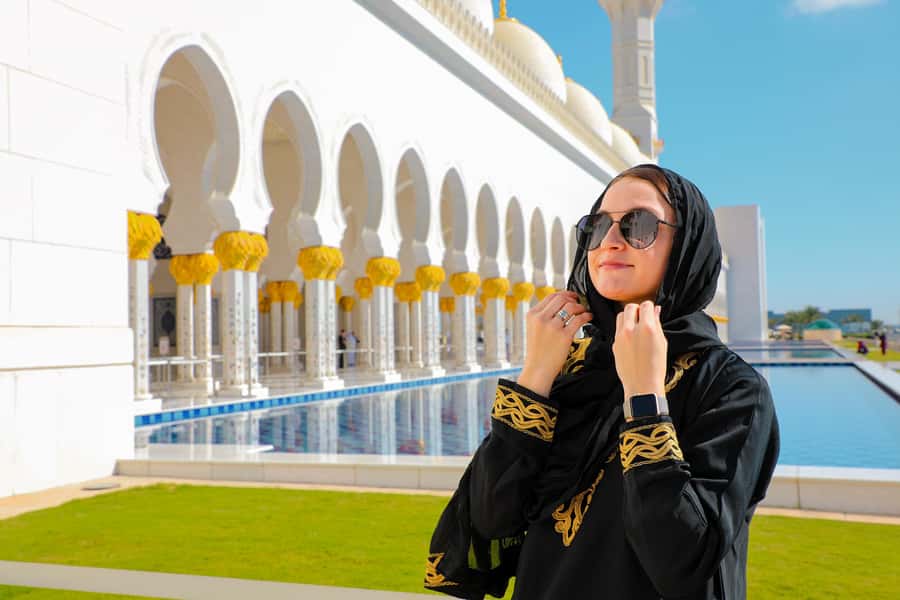 From Dubai: Sheikh Grand Zayed Mosque & Ferrari World Trip - The short Formula 1 circuit stop