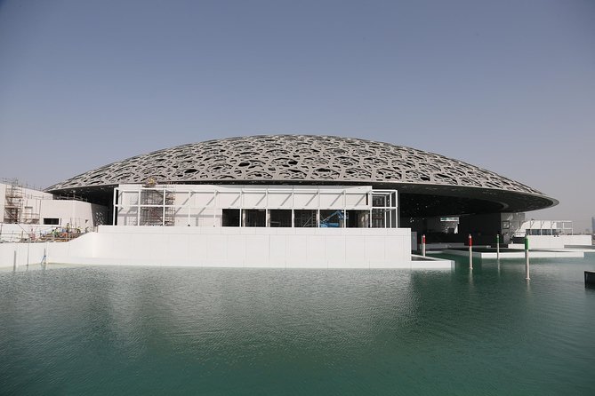 Full Day Abu Dhabi City & Louvre Museum Tour - Sheikh Zayed Grand Mosque and its marble details