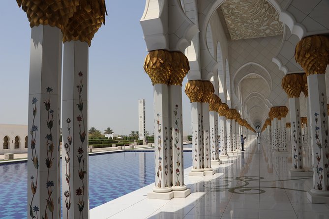 Full Day Abudhabi City Tour with Ferrari World Theme Park Ticket - Emirates Palace: grand surroundings and a possible coffee break