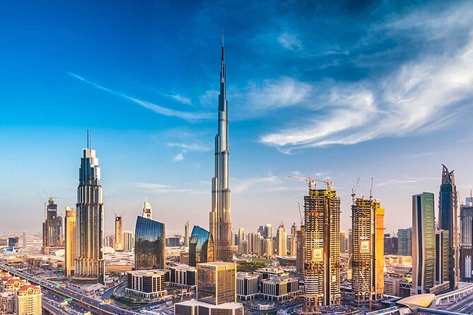 Full Day Dubai City Tour with At the Top Burj Khalifa Ticket - Dubai Marina and the first glimpse of modern Dubai