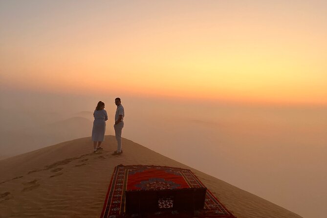 Full Day Liwa Desert Sunset Safari Tour with Lunch at Oasis - Sandboarding after the oasis break