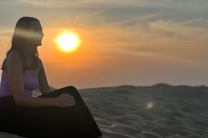 Full Day Liwa Desert Sunset Safari Tour with Lunch at Oasis - One and a half hours over Liwa’s tall dunes