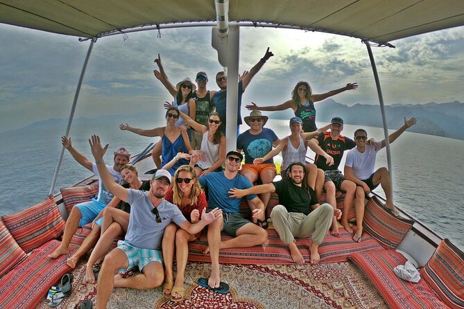 Full Day Musandam Dibba Cruise with Buffet Lunch - Seeing Musandam from a traditional dhow