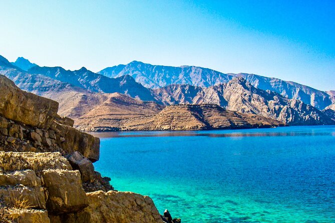 Full Day Musandam Dibba Cruise with Buffet Lunch - Swimming, snorkeling, and possible dolphins