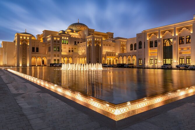 Grand mosque And Qasr Al Watan Abu Dhabi Private Tour From Dubai - Booking details and cancellation
