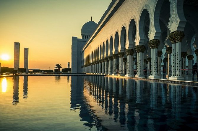 Guided Abu Dhabi City Tour with Sheikh Zayed Grand Mosque - Marina Mall is the practical lunch break