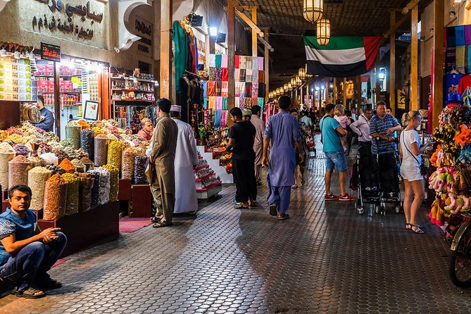 Half-Day Dubai City Tour with Blue Mosque, Creek, Souks & Abra - Crossing Dubai Creek by abra