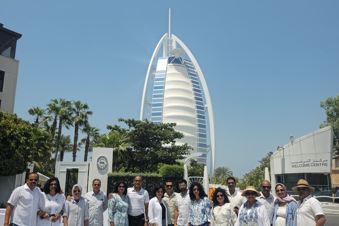 Half Day Dubai City Tour with Evening Dhow Marina Cruise - The Dubai Frame: old Dubai on one side, new Dubai on the other