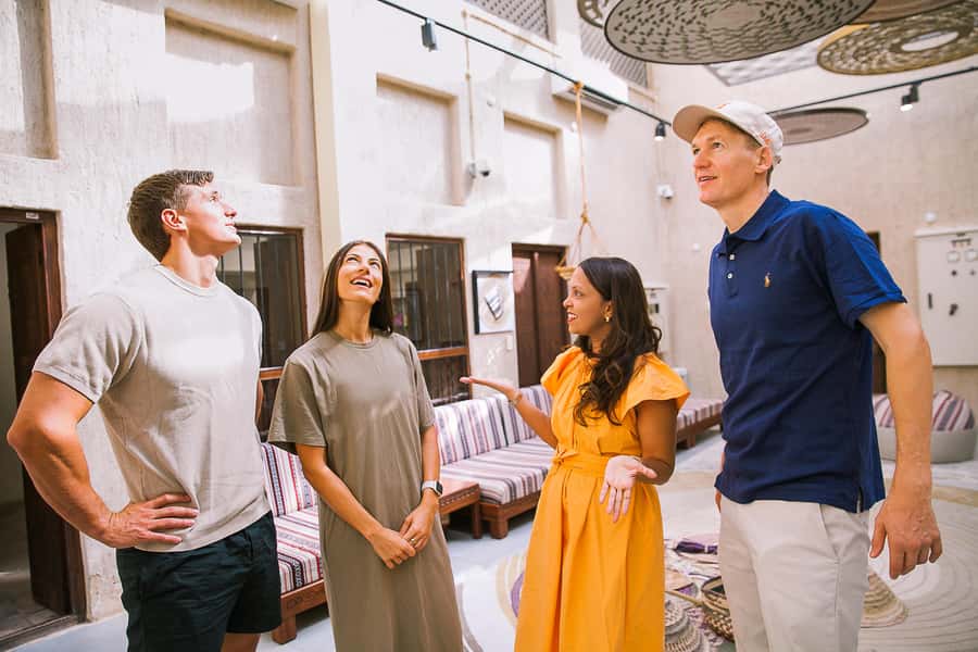 Historic Forts, Boats and Pearls of Old Dubai Walking Tour - Starting beside the Arabian Tea House