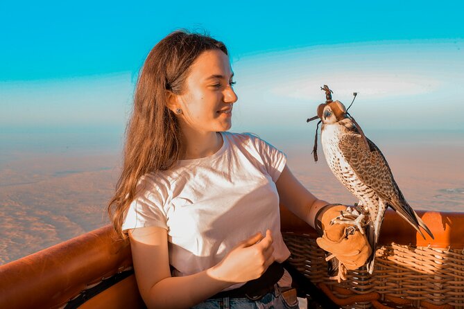 Hot Air Balloon Ride & In-flight Falcon Show including Transfers - Why this balloon ride feels different