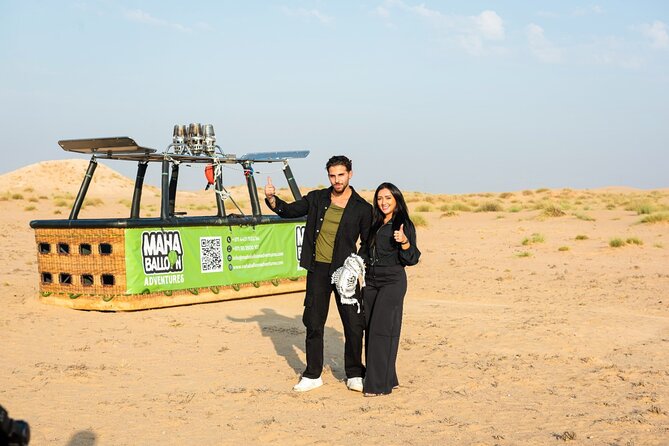 Hot Air Balloon Ride with Pickup and Drop off - The 45 to 60-minute flight above the dunes