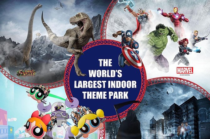 IMG Worlds of Adventure Ticket with Optional Fast Track Upgrade - Inside Dubai’s all-weather theme park
