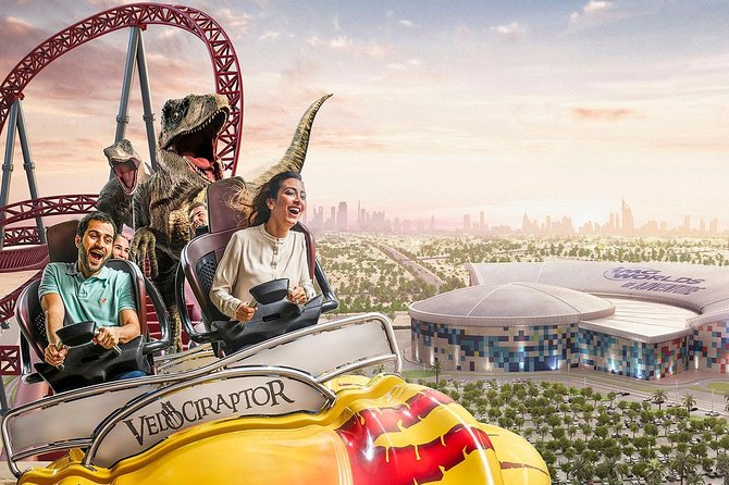 IMG Worlds of Adventure Ticket with Optional Fast Track Upgrade - Lost Valley and the major coasters