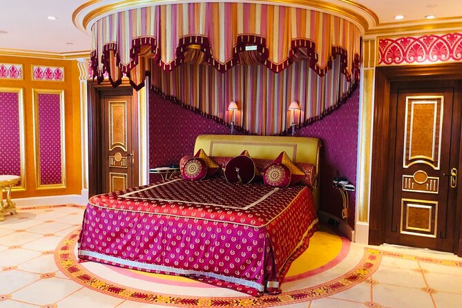 Inside Burj Al Arab Guided Tour with Transfer & Dinner Options - Timing, clothing, children, and group size