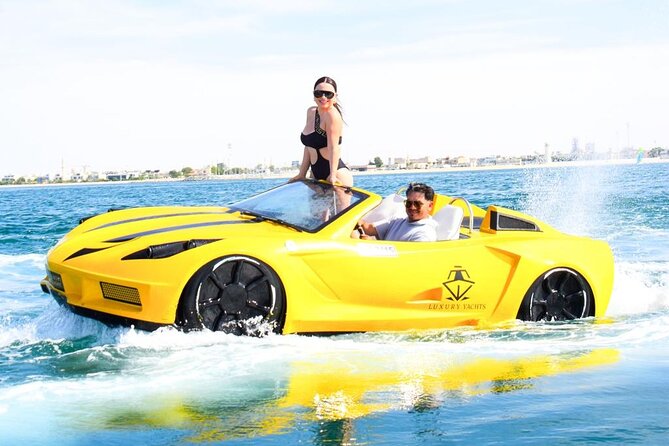 Jet Car Experience Dubai With Burj Al Arab Views - The wet part is not a minor detail