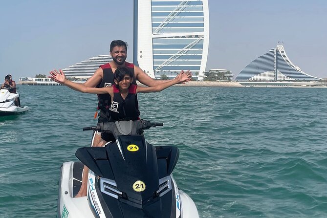 Jet Ski Ride in Dubai - Dubai’s skyline looks better from a jet ski