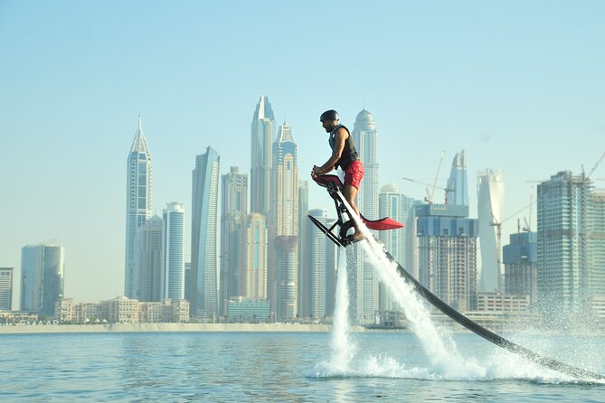 Jetovator in The Palm - Photos and the Palm Jumeirah setting
