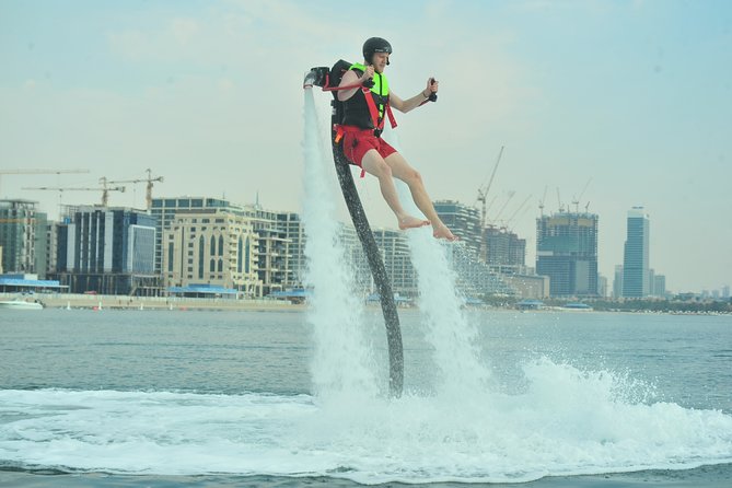 Jetpack in The Palm - Taking off from Dukes The Palm