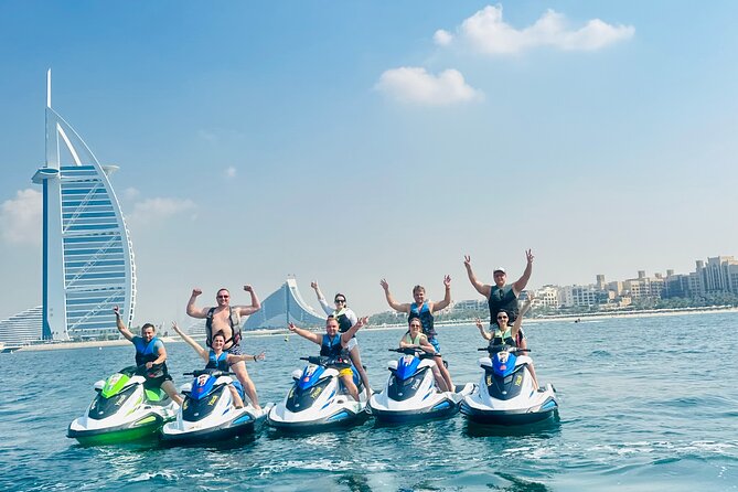 Jetski Dubai: 60Min Burj Al Arab & Atlantis the Palm - The private format changes the feel