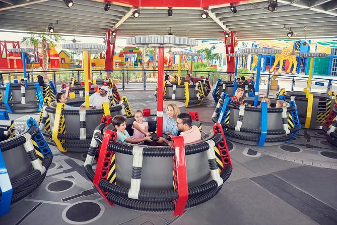LEGOLAND® Dubai or LEGOLAND® Water Park Ticket + Hotel Transfers - LEGO City, where children take the controls