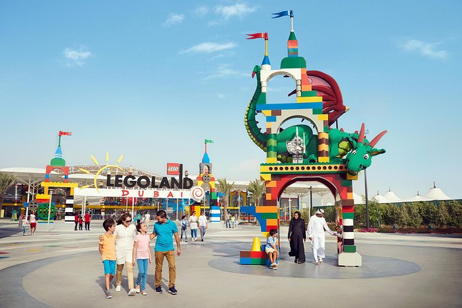 LEGOLAND® Dubai or LEGOLAND® Water Park Ticket + Hotel Transfers - The hotel pickup and ride to Dubai Parks and Resorts
