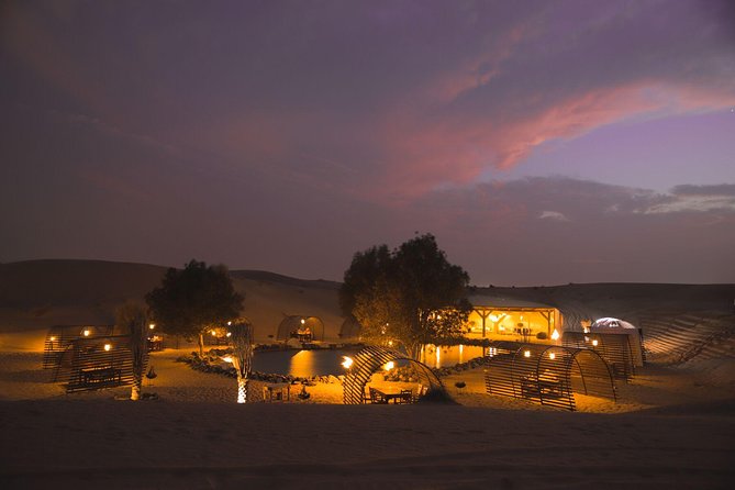 Luxury Desert Safari with Michelin-Curated Fine Dining Experience - A 15-minute camel ride into the evening