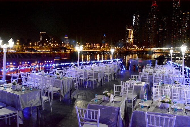 Luxury Dinner at Traditional Dhow Cruise Dubai Marina with Charm - Key points to know before booking