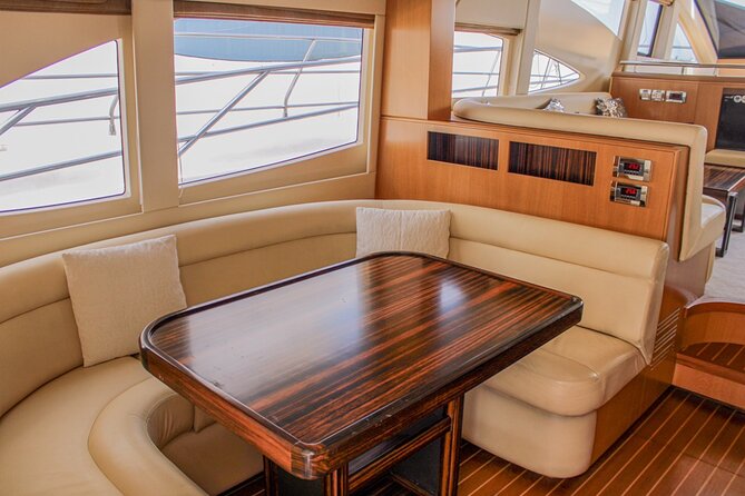 Luxury Yacht Dubai - Book 56 ft Yacht Cruise up to 24 people - JBR and the beachfront skyline